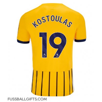 Brighton Charalampos Kostoulas #19 Fußballbekleidung 3rd trikot 2025-26 Kurzarm Brighton Charalampos Kostoulas #19 Fußballbekleidung 3rd trikot 2025-26 Kurzarm